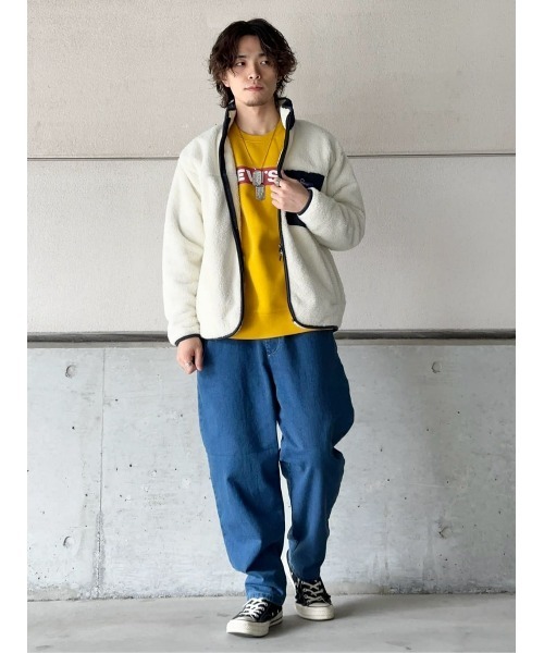 PEN FIELD（ペンフィールド）の「【PENFIELD】スタンドボアジャケット（ブルゾン・メンズ・ブラック/ホワイト・M/L/XL）」の20枚目の写真