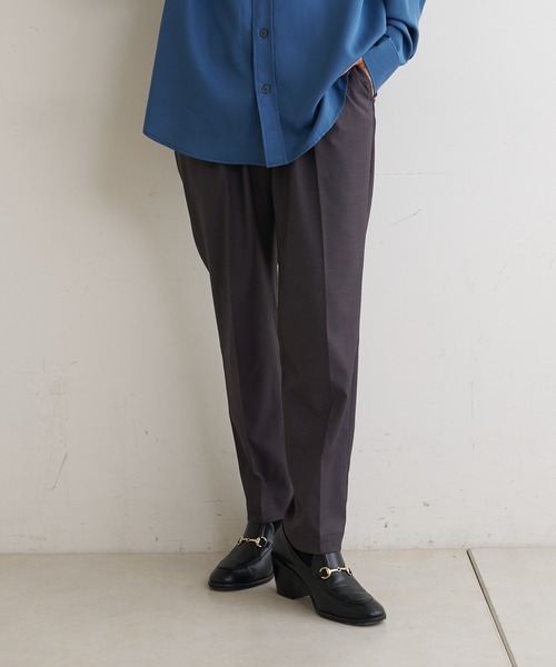 Lui's（ルイス）の「イージーテーパードスラックス（スラックス・メンズ・チャコール/ワイン/ブラック・マルチサイズ）」の15枚目の写真