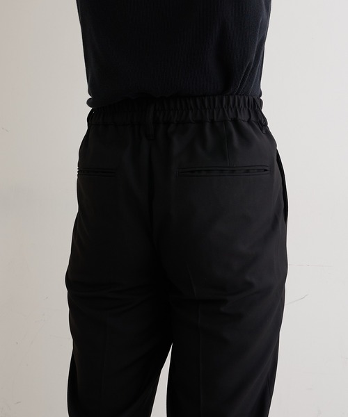 Lui's（ルイス）の「イージーテーパードスラックス（スラックス・メンズ・チャコール/ワイン/ブラック・マルチサイズ）」の5枚目の写真