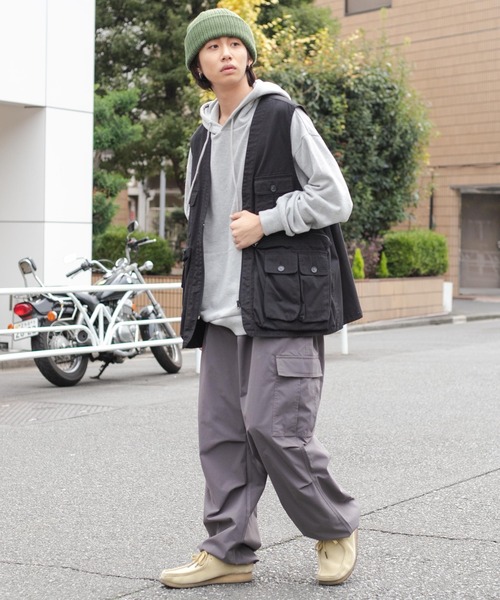●限定品】W.V × Estilo Originalリップトップカーゴパンツ セール】WEGO/2WAYリップストップカーゴパンツ（カーゴパンツ