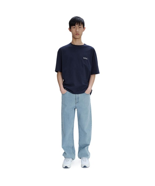 A.P.C.｜MEN'S jeremy コットン 半袖 Tシャツ A.P.C.（アーペーセー）の「T-SHIRT JEREMY 23PE（Tシャツ