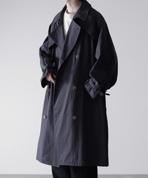 【RUUBON】heavy cotton trench coat / ヘビーコットン トレンチコート