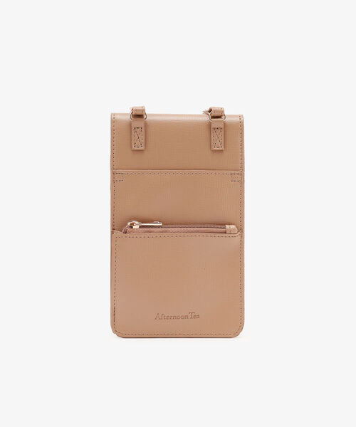 Afternoon Tea（アフタヌーンティー）の「フラップスマホショルダーバッグ（ショルダーバッグ・レディース・ブラック/ベージュ・ONE SIZE）」の3枚目の写真