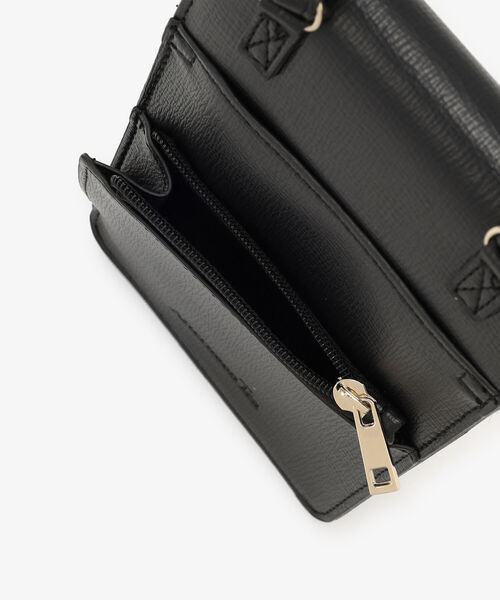 Afternoon Tea（アフタヌーンティー）の「フラップスマホショルダーバッグ（ショルダーバッグ・レディース・ブラック/ベージュ・ONE SIZE）」の12枚目の写真