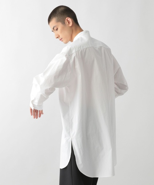STERNBERG(スタンバーグ)の「STERNBERG/スタンドカラーシャツ/352644(シャツ/ブラウス・メンズ・ホワイト/ブラック/マスタード・LARGE/SMALL/MEDIUM)」の10枚目の写真