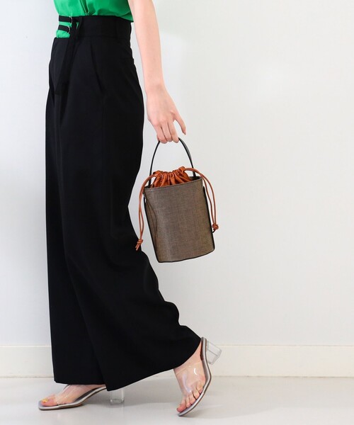 Ray BEAMS（レイビームス）の「Ray BEAMS / バケット バッグ（トートバッグ・レディース・ナチュラル/ブラック・ONE SIZE）」の8枚目の写真