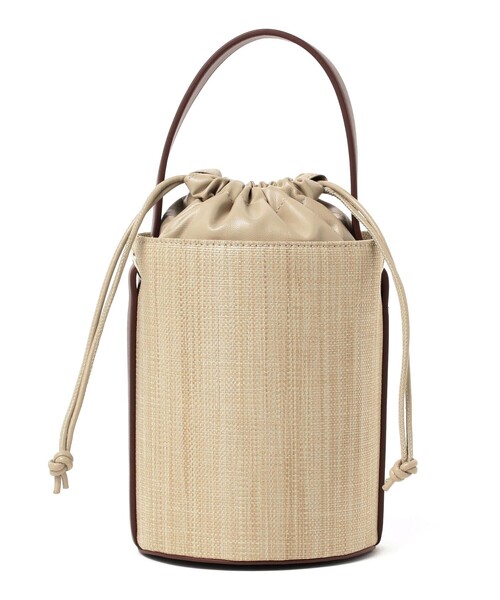 Ray BEAMS（レイビームス）の「Ray BEAMS / バケット バッグ（トートバッグ・レディース・ナチュラル/ブラック・ONE SIZE）」の9枚目の写真