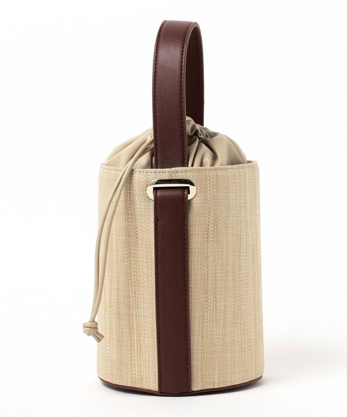 Ray BEAMS（レイビームス）の「Ray BEAMS / バケット バッグ（トートバッグ・レディース・ナチュラル/ブラック・ONE SIZE）」の10枚目の写真