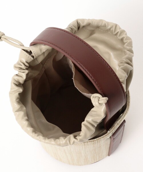 Ray BEAMS（レイビームス）の「Ray BEAMS / バケット バッグ（トートバッグ・レディース・ナチュラル/ブラック・ONE SIZE）」の14枚目の写真