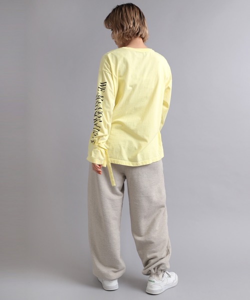 RNA（アールエヌエー）の「M2036 ANGERフォトリボンロンT（Tシャツ/カットソー・レディース・ホワイト/ライトイエロー/ブラック・MEDIUM）」の14枚目の写真