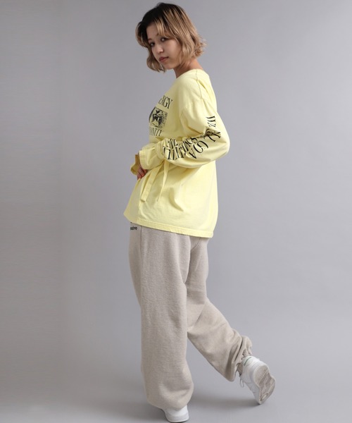 RNA（アールエヌエー）の「M2036 ANGERフォトリボンロンT（Tシャツ/カットソー・レディース・ホワイト/ライトイエロー/ブラック・MEDIUM）」の13枚目の写真