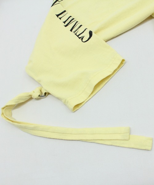 RNA（アールエヌエー）の「M2036 ANGERフォトリボンロンT（Tシャツ/カットソー・レディース・ホワイト/ライトイエロー/ブラック・MEDIUM）」の16枚目の写真