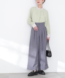 N.（N. Natural Beauty Basic） | ワイドバギーパンツ(スラックス)