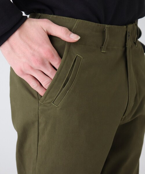 tk.TAKEO KIKUCHI(ティーケータケオキクチ)の「◆ストレッチチノパンツ(チノパンツ・メンズ・オリーブ/ブルー/ベージュ/ブラック・03/04/02)」の18枚目の写真
