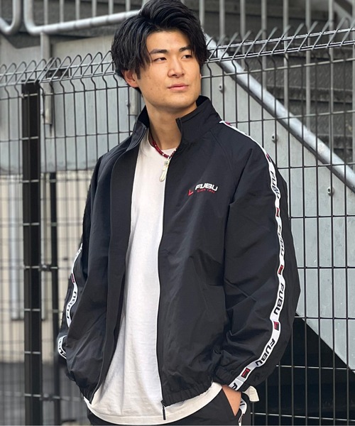 FUBU( フブ)の「FUBU Stand Jacket(ブルゾン・メンズ・ブラック/ホワイト/ベージュ・L/XL)」の13枚目の写真