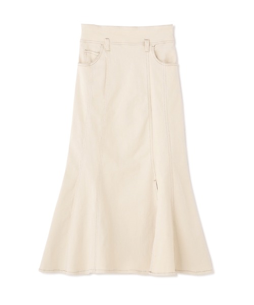 FREE'S MART（フリーズマート）の「【Sシリーズ対応】◆イレヘムマーメイドデニムスカート（デニムスカート・レディース・ネイビー/ライトインディゴブルー/ホワイト・MEDIUM/X-SMALL/SMALL）」の2枚目の写真