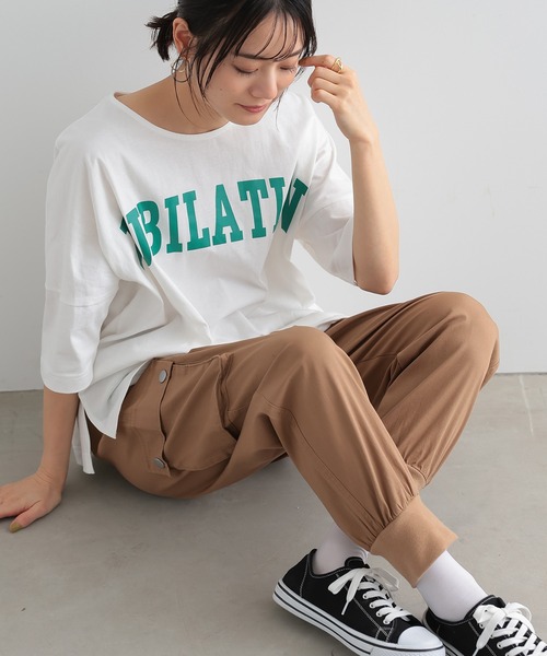 n'OrLABEL（ノアールレーベル）の「『ストレッチジョガーパンツ』（カーゴパンツ・レディース・ブラック/ベージュ/マスタード/ライトカーキ・1/2）」の16枚目の写真