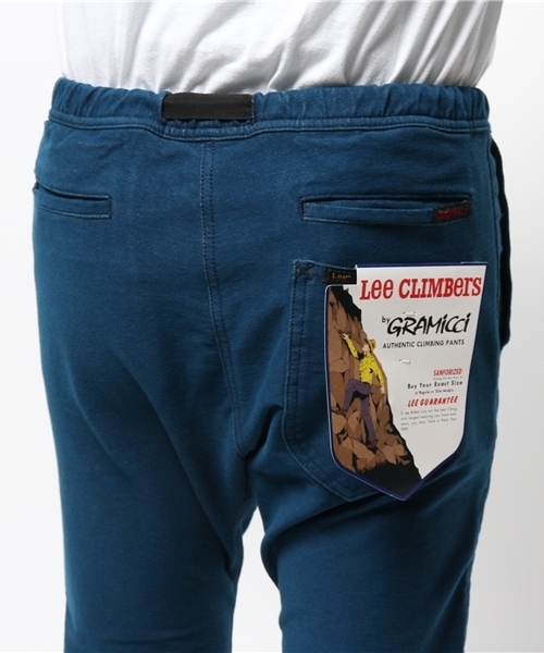 Lee（リー）の「【Ciaopanic】×【GRAMICCI】×【Ｌｅｅ】 コラボニット9分丈クロップド（その他パンツ・メンズ・インディゴブルー/ホワイト/ブルー/アクア・SMALL/LARGE/MEDIUM）」の9枚目の写真
