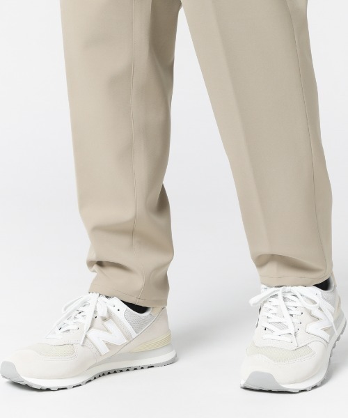 NEW BALANCE(ニューバランス)の「【別注】ニューバランス New Balance THE CITY ストレートパンツ 限定コラボ(スラックス・メンズ・グレー/ネイビー/ブラック/ベージュ/ブラック×ブラック・M/S/L/LL)」の14枚目の写真
