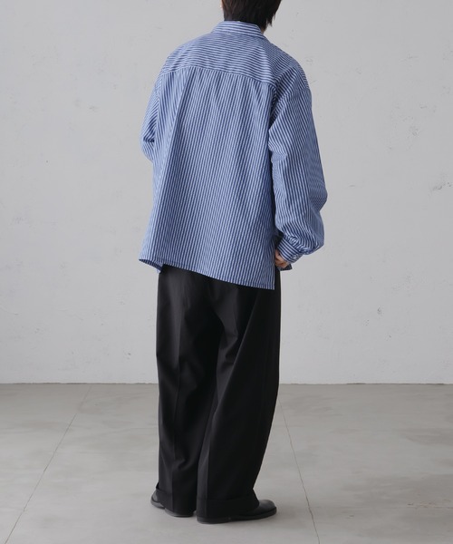epnok ジャケットライクハーフスリーブシャツ EPNK】Jacket like half sleeve shirt / ジャケットライクハーフ