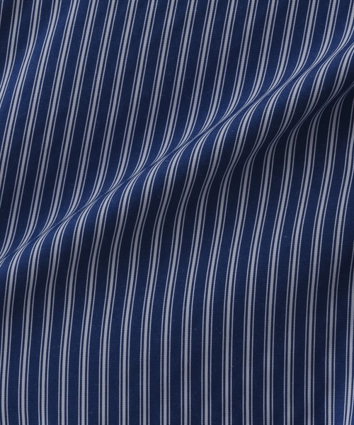 epnok(エプノック)の「サイドスリットストライプシャツ(シャツ/ブラウス・メンズ・ダークグレー/オフホワイト/ブルー・SMALL/MEDIUM/LARGE)」の12枚目の写真