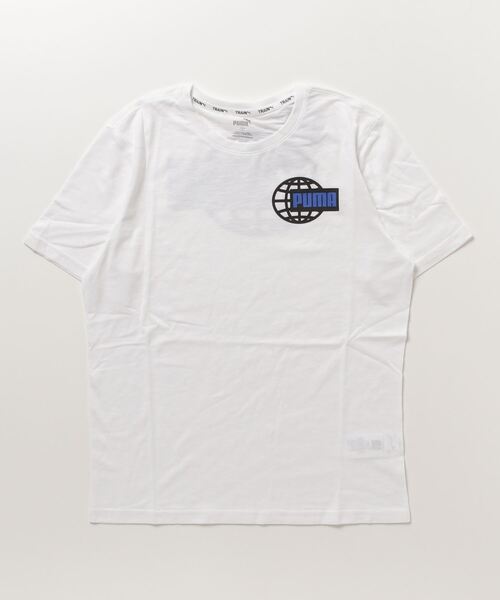 PUMA(プーマ)の「プーマ PUMA MENS GRAPHIC SS Tシャツ (SLOGAN)_(Tシャツ/カットソー・メンズ・ブルー/ブラック/ホワイト・M/S/LL/L/3L)」の2枚目の写真