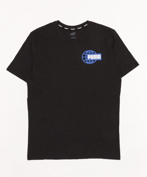 PUMA(プーマ)の「プーマ PUMA MENS GRAPHIC SS Tシャツ (SLOGAN)_(Tシャツ/カットソー・メンズ・ブルー/ブラック/ホワイト・M/S/LL/L/3L)」の1枚目の写真