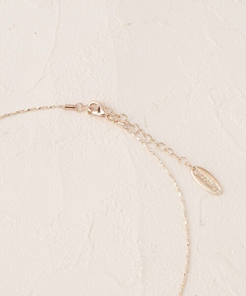 SHOO・LA・RUE（シューラルー）の「◆カーブワントップネックレス（ネックレス・レディース・ピンクゴールド/シルバー/ゴールド・00）」の6枚目の写真