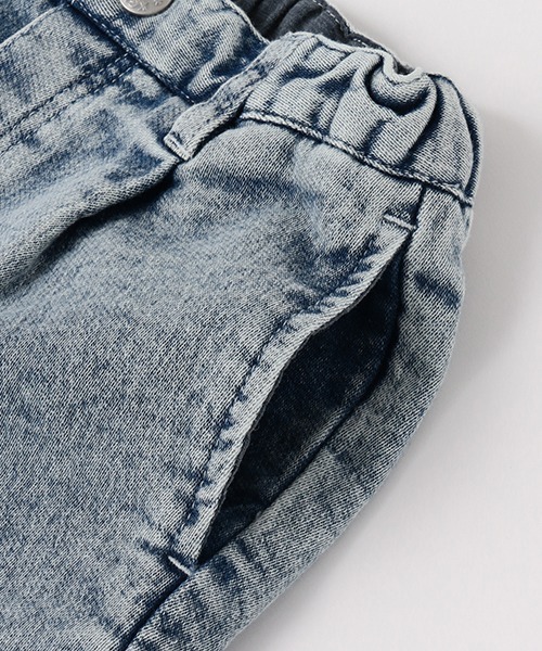 X-girl Stages（エックスガールステージス）の「ピグメントタックショーツ（その他パンツ・キッズ・ネイビー/チャコール・110cm/140cm/120cm/130cm/100cm/90cm/80ｃｍ）」の16枚目の写真