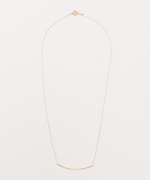 Aresense（アーセンス）の「esne/エスネ K10バーネックレス（ネックレス・レディース・ゴールド・ONE SIZE）」の3枚目の写真
