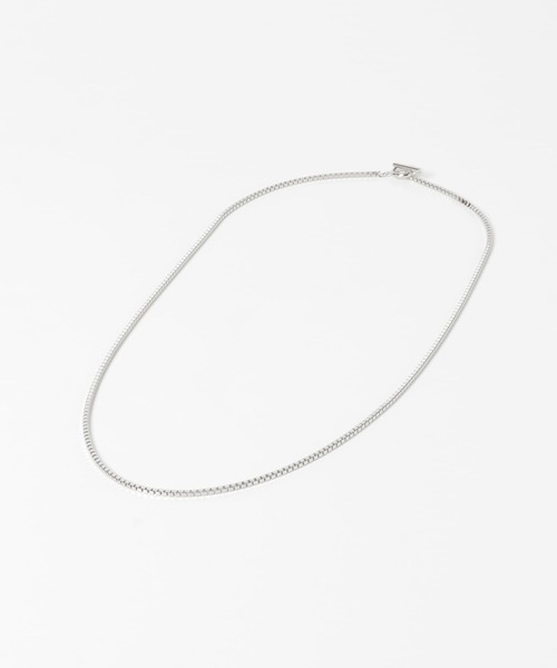 URBAN RESEARCH（アーバンリサーチ）の「URBAN RESEARCH iD　SQUAREチェーンネックレス（ネックレス・メンズ・シルバー・FREE）」の2枚目の写真