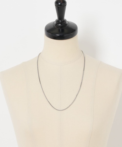 URBAN RESEARCH（アーバンリサーチ）の「URBAN RESEARCH iD　SQUAREチェーンネックレス（ネックレス・メンズ・シルバー・FREE）」の5枚目の写真
