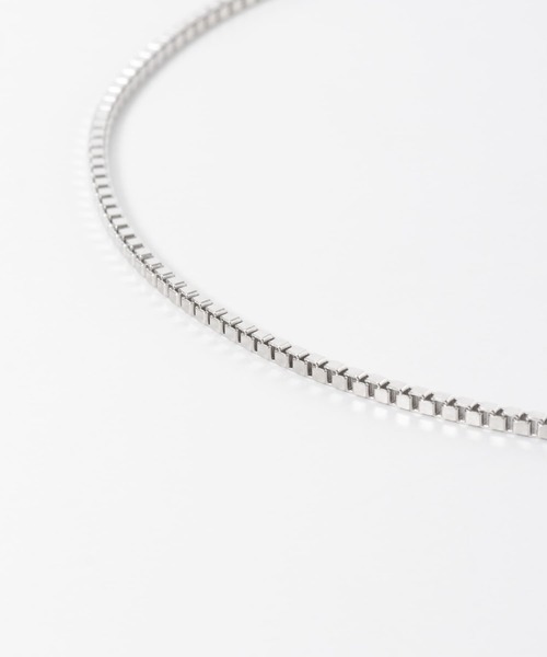 URBAN RESEARCH（アーバンリサーチ）の「URBAN RESEARCH iD　SQUAREチェーンネックレス（ネックレス・メンズ・シルバー・FREE）」の6枚目の写真
