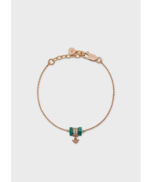 EMPORIO ARMANI（エンポリオアルマーニ）の「【エンポリオ アルマーニ】グリーンマラカイト ネックレス（ネックレス・レディース・その他1・FREE）」の2枚目の写真