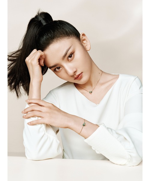 EMPORIO ARMANI（エンポリオアルマーニ）の「【エンポリオ アルマーニ】グリーンマラカイト ネックレス（ネックレス・レディース・その他1・FREE）」の4枚目の写真