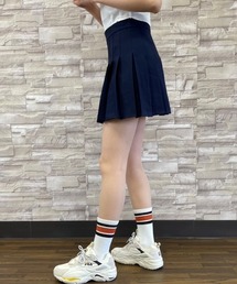 プリーツミニスカート