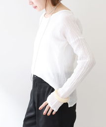 IENA | 【LES ATELIERS FRANCAIS DE CONFECTION】ロングスリーブトップス(シャツ/ブラウス)