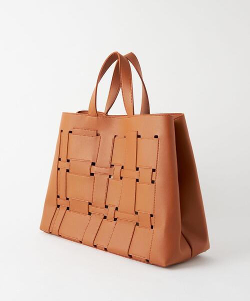 グリーンレーベルリラクシング　トートバック　ダークブラウン　本革　大容量 green label relaxing（グリーンレーベルリラクシング）の