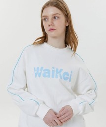 A'GAM/9×.kom『WaiKei/ワイケイ』Piping star logo sweatshirts/スターロゴスウェットシャツ