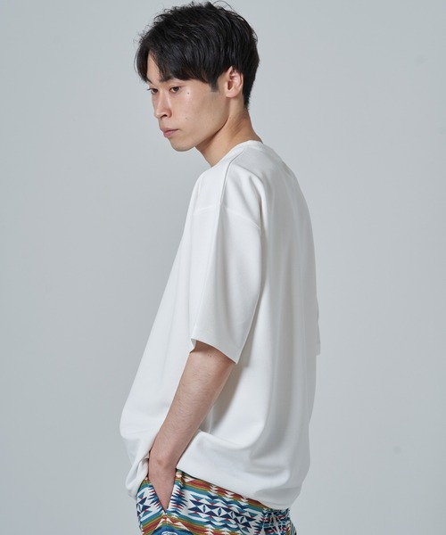 CORISCO(コリスコ)の「ダブルフェイス 半袖BIGTee(M1)(Tシャツ/カットソー・メンズ・ブラック/ブルー/ホワイト/ブラウン・MEDIUM/LARGE/X-LARGE)」の5枚目の写真