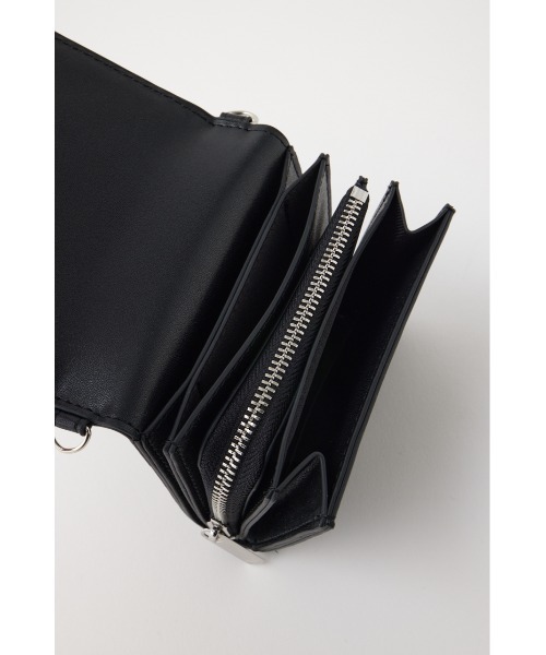 MOUSSY(マウジー)の「ウォレット(財布・レディース・ブラック/シルバー・FREE)」の7枚目の写真