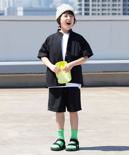 Russell Athletic(ラッセルアスレティック)の「【SHIPS KIDS別注】RUSSELL ATHLETIC:100~160cm /〈多機能〉TEE(Tシャツ/カットソー・キッズ・ベージュ/ホワイト/ブラック・100/120/S/145/110/M/160/130)」の6枚目の写真