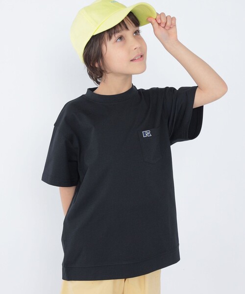 Russell Athletic(ラッセルアスレティック)の「【SHIPS KIDS別注】RUSSELL ATHLETIC:100~160cm /〈多機能〉TEE(Tシャツ/カットソー・キッズ・ベージュ/ホワイト/ブラック・100/120/S/145/110/M/160/130)」の11枚目の写真