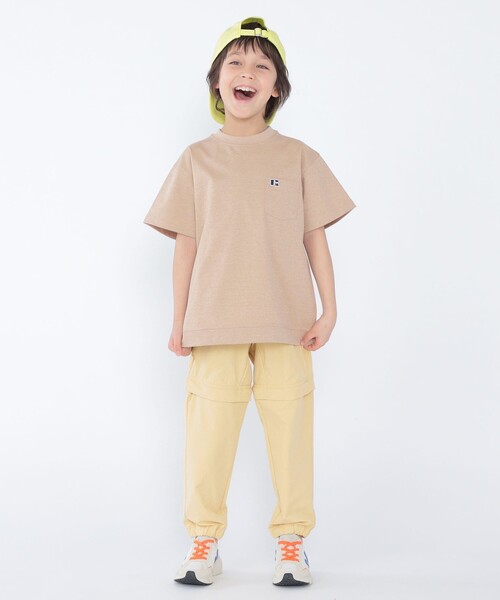 Russell Athletic(ラッセルアスレティック)の「【SHIPS KIDS別注】RUSSELL ATHLETIC:100~160cm /〈多機能〉TEE(Tシャツ/カットソー・キッズ・ベージュ/ホワイト/ブラック・100/120/S/145/110/M/160/130)」の18枚目の写真