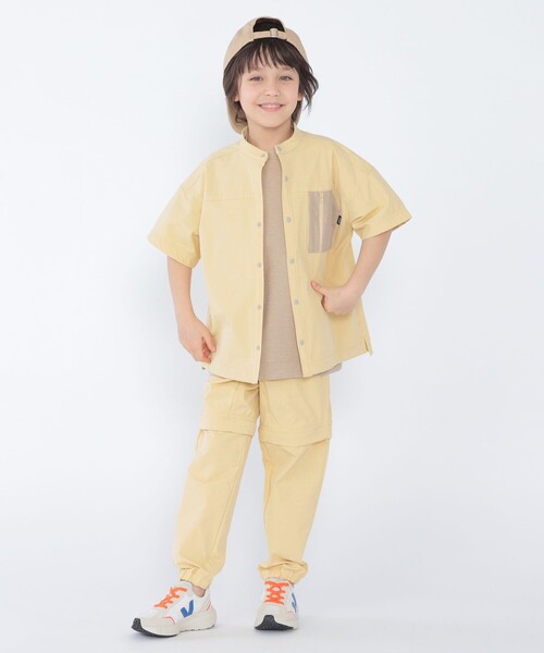 Russell Athletic(ラッセルアスレティック)の「【SHIPS KIDS別注】RUSSELL ATHLETIC:100~160cm /〈多機能〉TEE(Tシャツ/カットソー・キッズ・ベージュ/ホワイト/ブラック・100/120/S/145/110/M/160/130)」の20枚目の写真