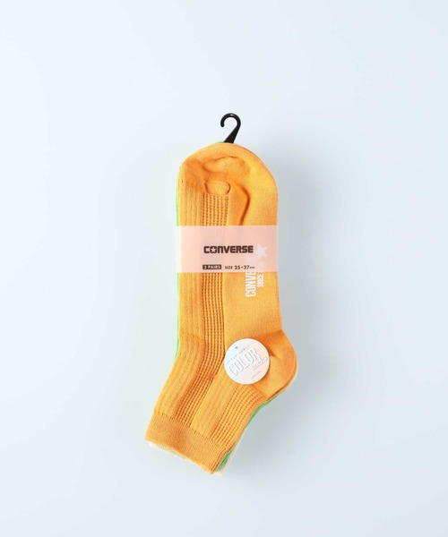 CONVERSE（コンバース）の「【CONVERSE】カラーリブソックス３Ｐ（ソックス/靴下・レディース・ブルー・S/M）」の10枚目の写真