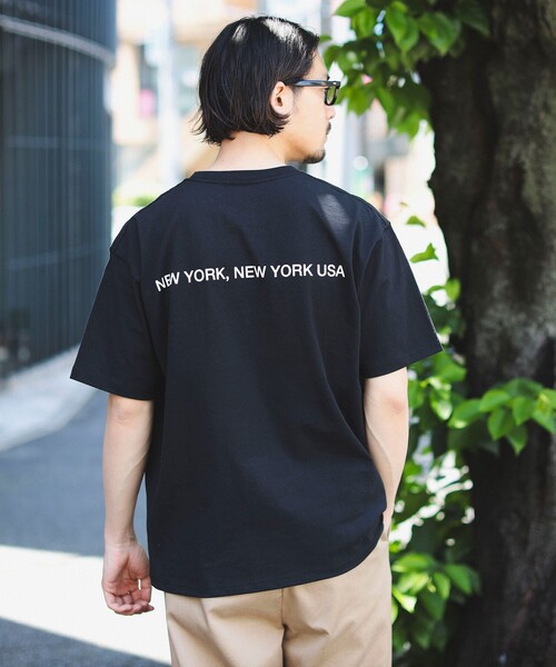 Manhattan Portage(マンハッタンポーテージ)の「Manhattan Portage / ボックスロゴ プリント Tシャツ(Tシャツ/カットソー・メンズ・ダークグリーン/ブラック/ホワイト/ブルー/ベージュ/ブルー系その他2・S/M/L/XL)」の14枚目の写真