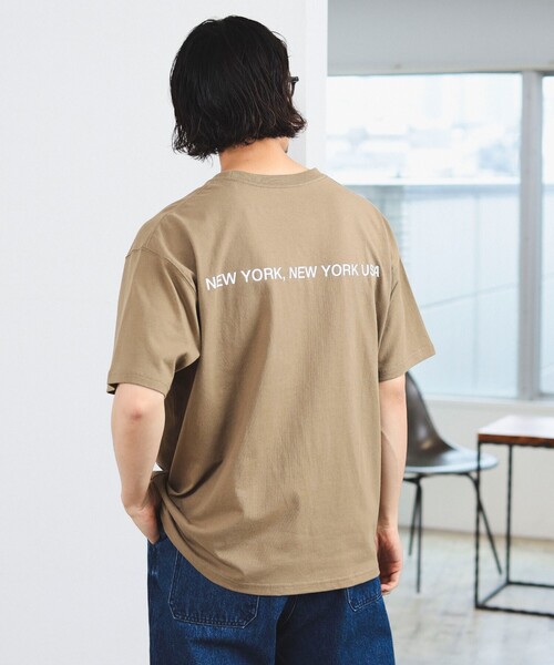Manhattan Portage(マンハッタンポーテージ)の「Manhattan Portage / ボックスロゴ プリント Tシャツ(Tシャツ/カットソー・メンズ・ダークグリーン/ブラック/ホワイト/ブルー/ベージュ/ブルー系その他2・S/M/L/XL)」の17枚目の写真