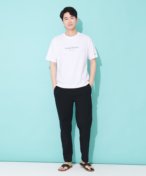 Arnold Palmer(アーノルドパーマー)の「グラフィック シェア Tシャツ(Tシャツ/カットソー・レディース・ネイビー/グリーン/ホワイト/ブラック・XS/S/M/L/LL)」の10枚目の写真