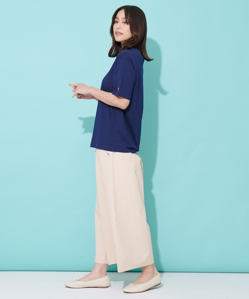 Arnold Palmer(アーノルドパーマー)の「グラフィック シェア Tシャツ(Tシャツ/カットソー・レディース・ネイビー/グリーン/ホワイト/ブラック・XS/S/M/L/LL)」の14枚目の写真